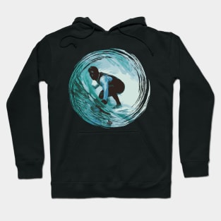 Texas Style Lone Surfer Hoodie